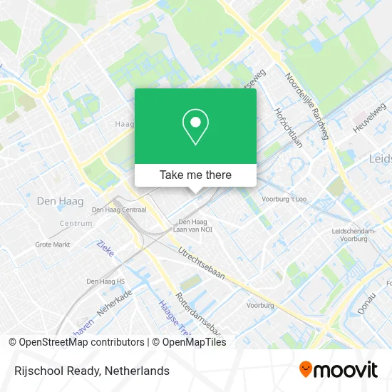Rijschool Ready map
