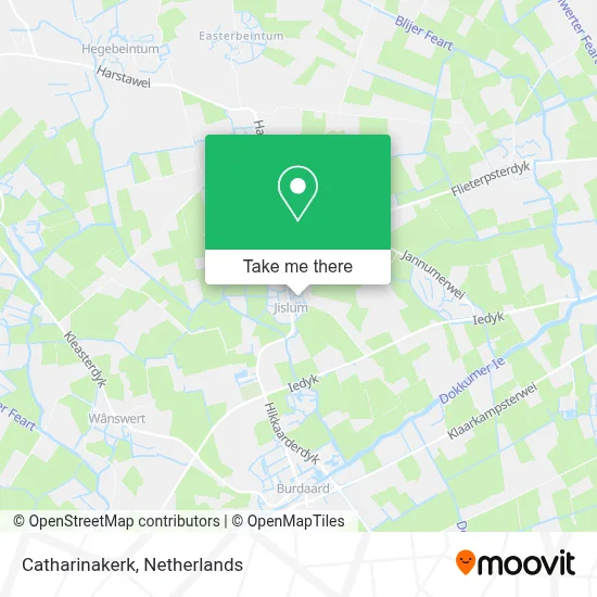 Catharinakerk map