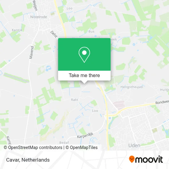 Cavar map