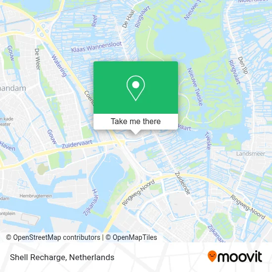 Shell Recharge map