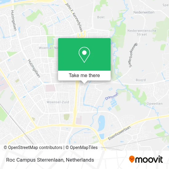 Roc Campus Sterrenlaan Karte