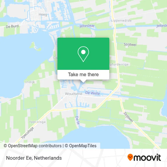 Noorder Ee map