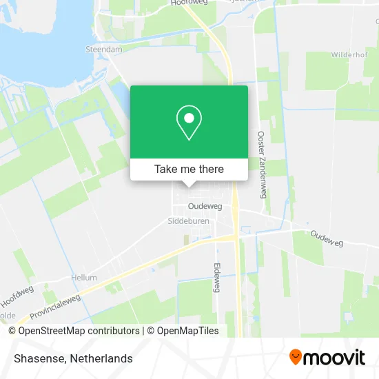 Shasense map