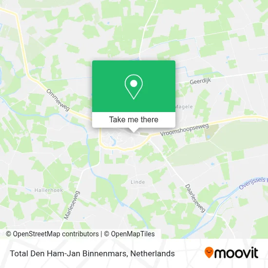 Total Den Ham-Jan Binnenmars map