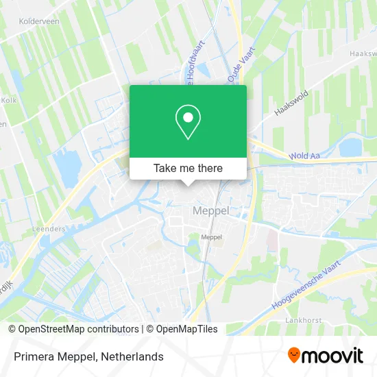 Primera Meppel map