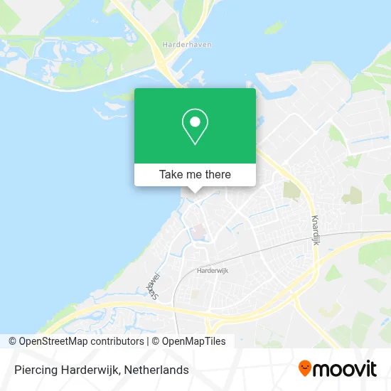 Piercing Harderwijk map