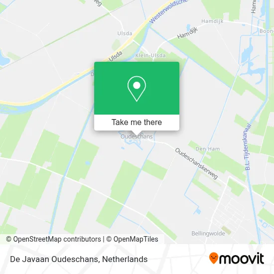 De Javaan Oudeschans map