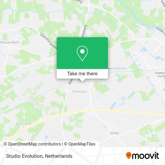 Studio Evolution map