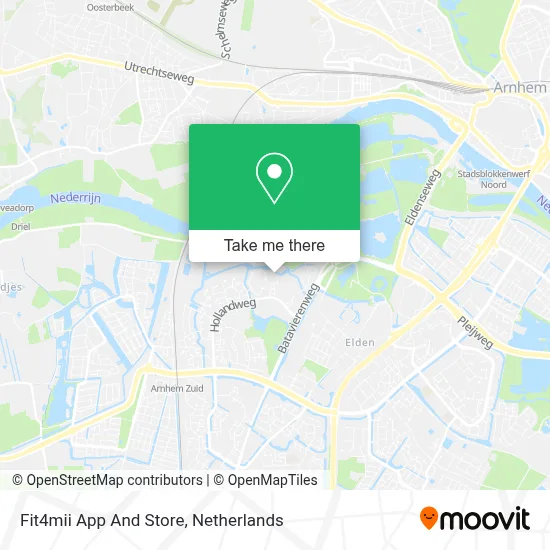 Fit4mii App And Store map
