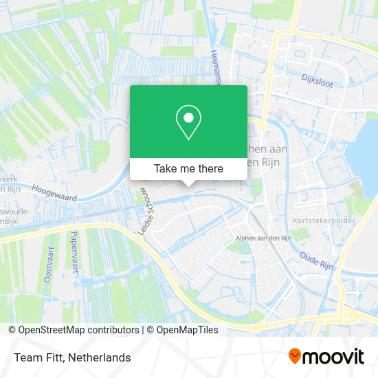 Team Fitt map