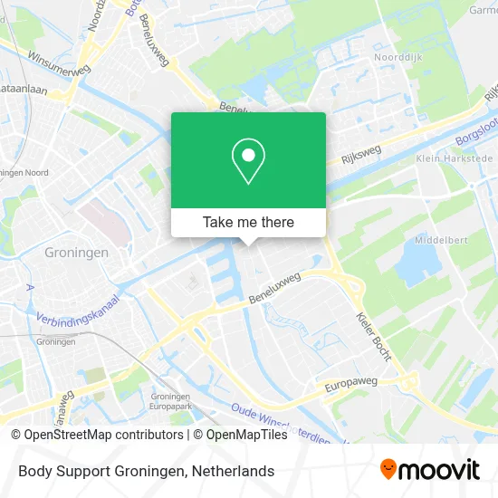 Body Support Groningen Karte