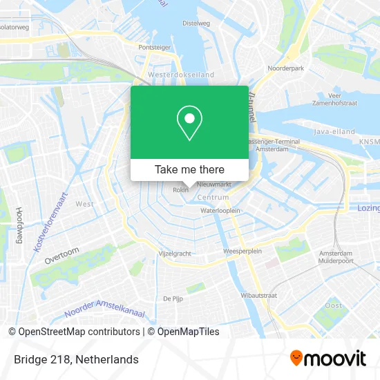 Bridge 218 Karte