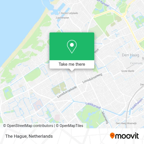 Den Haag map