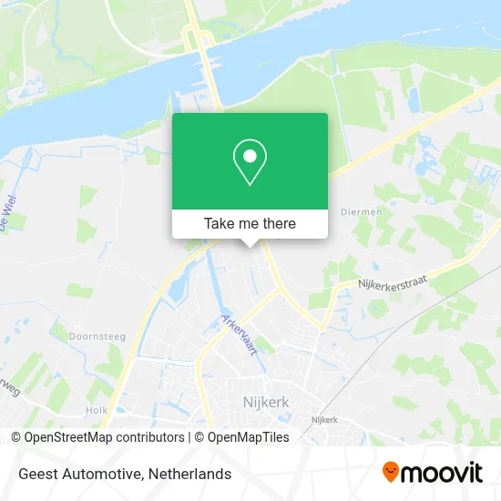 Geest Automotive map