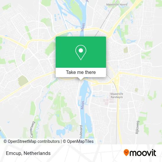 Emcup map