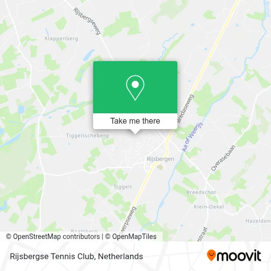 Rijsbergse Tennis Club map