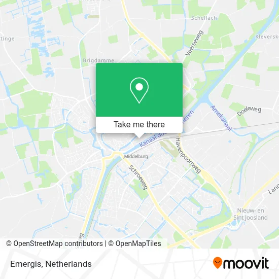 Emergis map