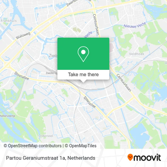 Partou Geraniumstraat 1a map