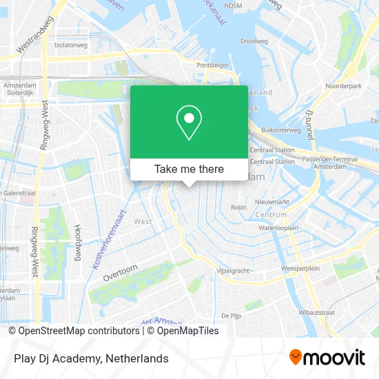 Play Dj Academy map