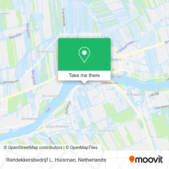 Rietdekkersbedrijf L. Huisman map