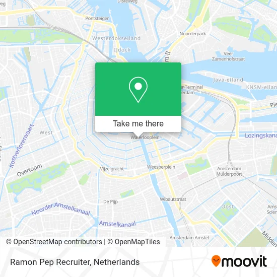 Ramon Pep Recruiter map