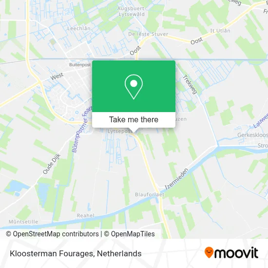 Kloosterman Fourages map