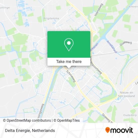 Delta Energie map