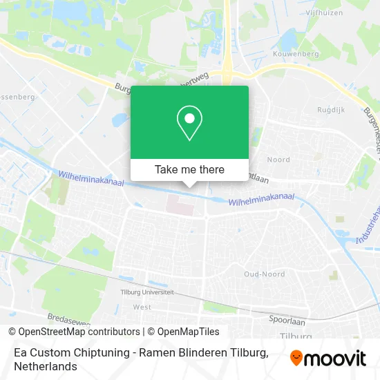 Ea Custom Chiptuning - Ramen Blinderen Tilburg map