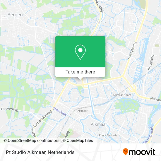 Pt Studio Alkmaar map