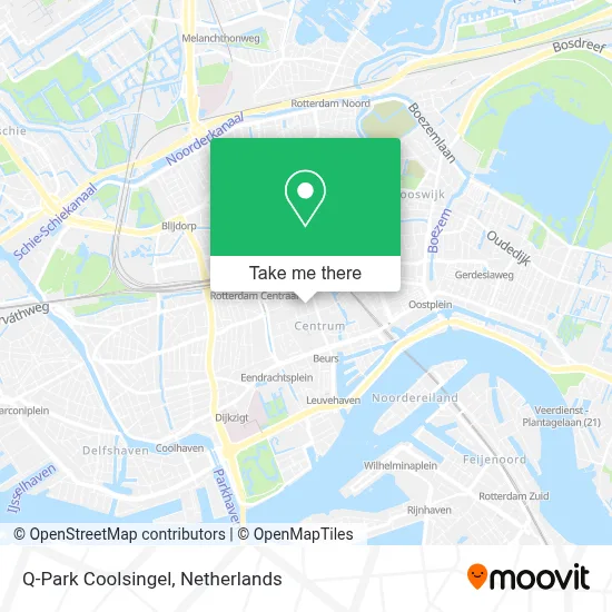 Q-Park Coolsingel map