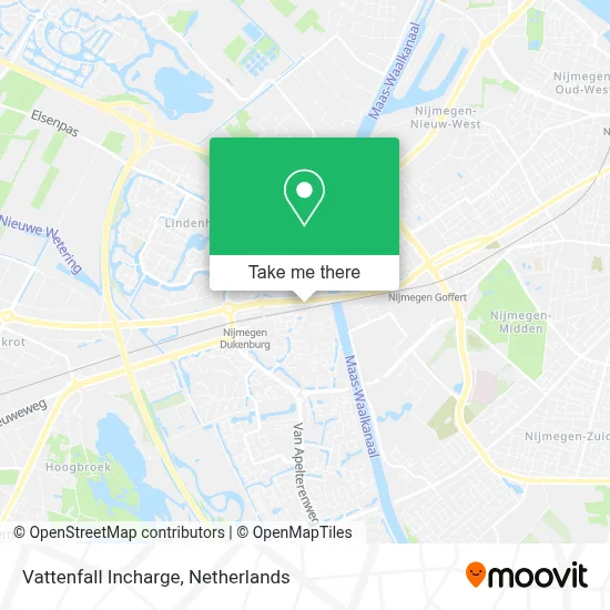 Vattenfall Incharge Karte