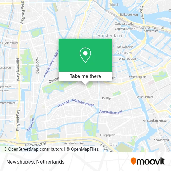 Newshapes map