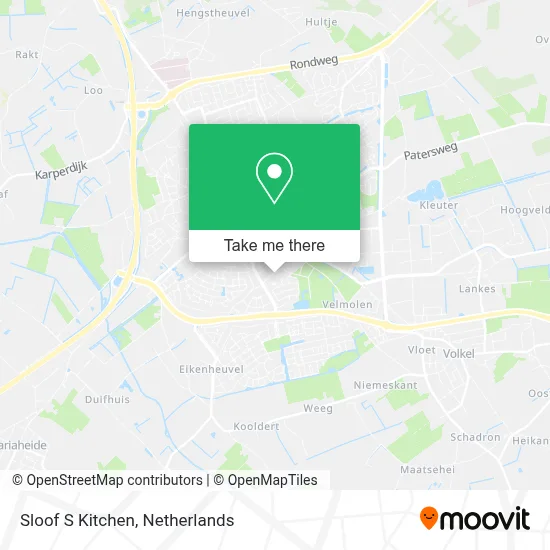 Sloof S Kitchen map