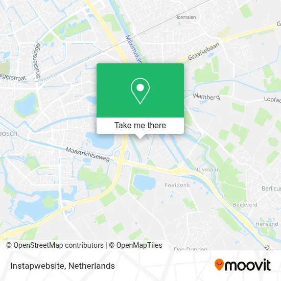 Instapwebsite map
