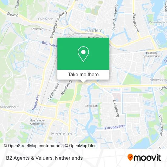 B2 Agents & Valuers map