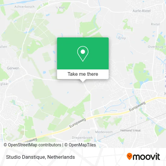 Studio Danstique map