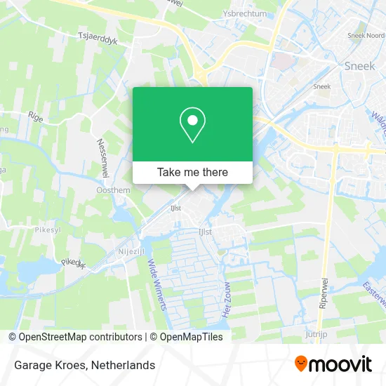 Garage Kroes map