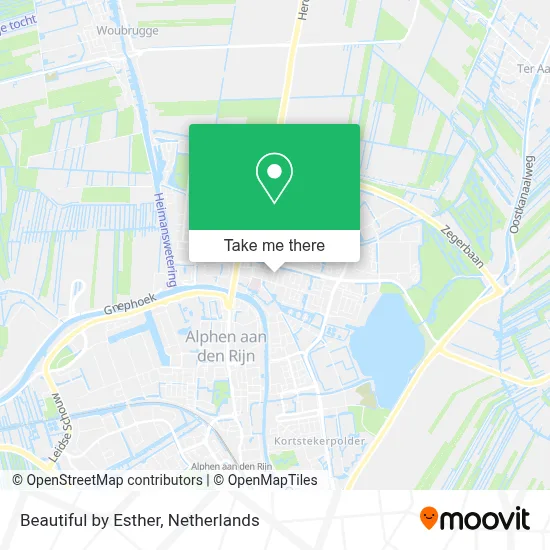 Beautiful by Esther map