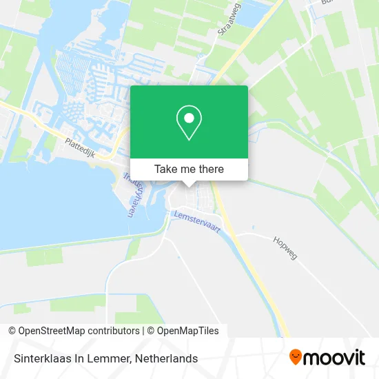 Sinterklaas In Lemmer map
