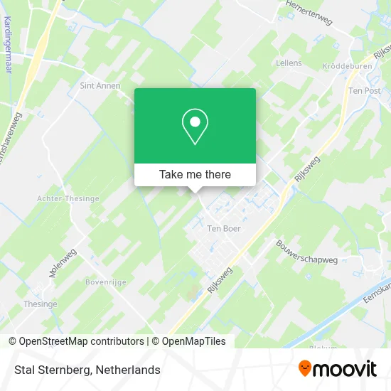 Stal Sternberg map