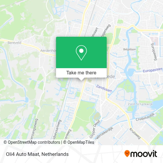 Oli4 Auto Maat map