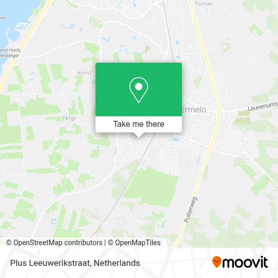 Plus Leeuwerikstraat map