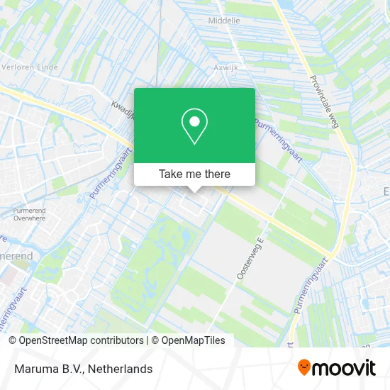 Maruma B.V. map