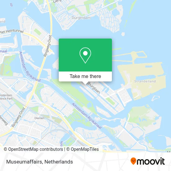 Museumaffairs map