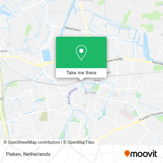 Pieken map