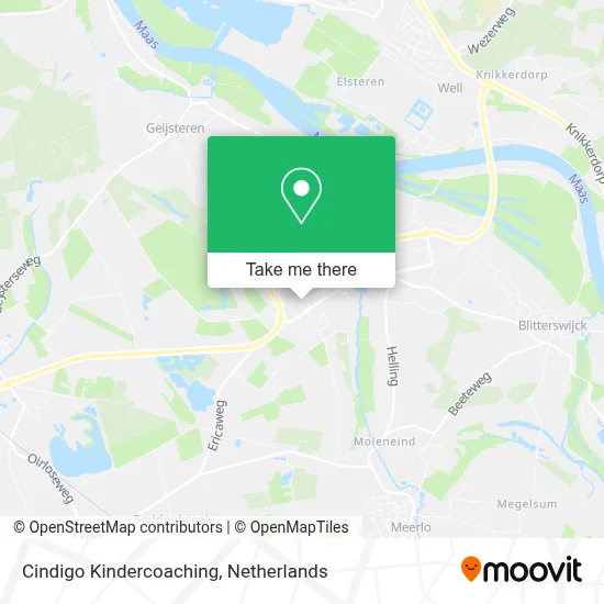 Cindigo Kindercoaching Karte