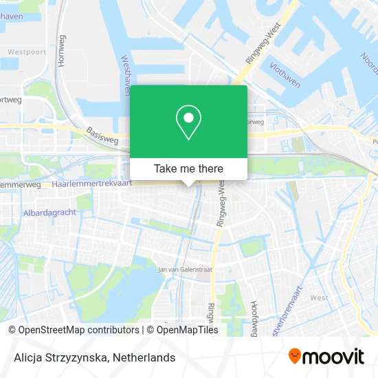 Alicja Strzyzynska map