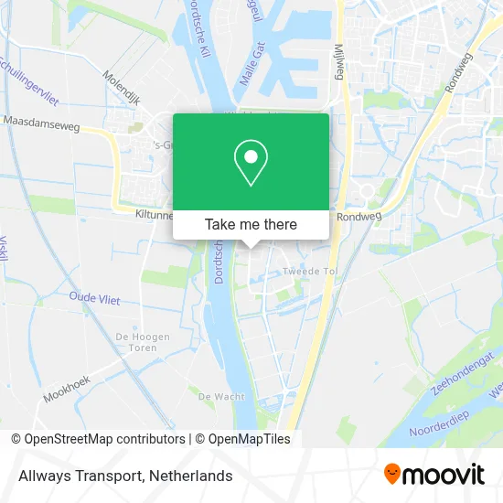 Allways Transport map