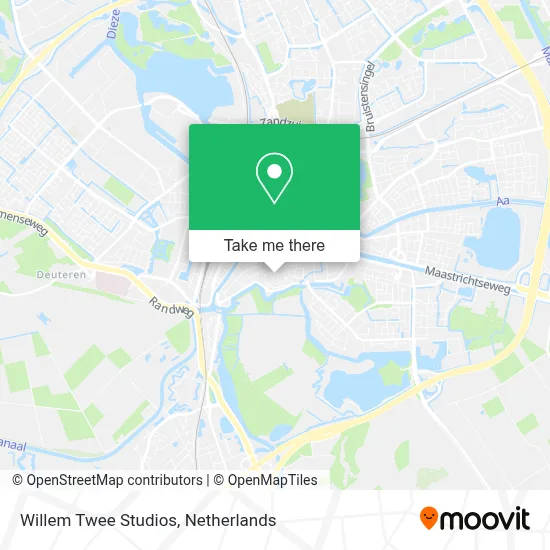 Willem Twee Studios map