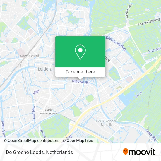 De Groene Loods map